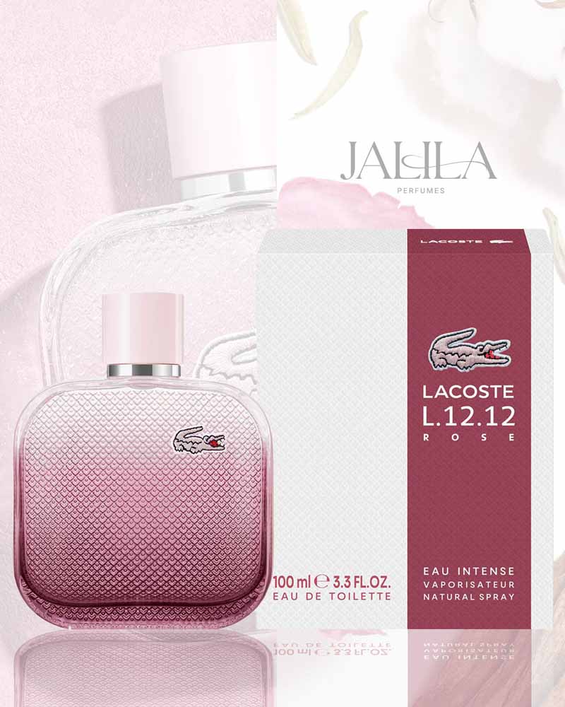 LACOSTE ROSE EAU INTENSE FOR WOMEN EDT 100 ML | Jalila Perfumes